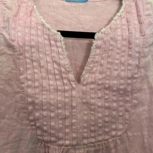 J. McLaughlin Maryann Linen Dress in Peony - Picture 4 of 9